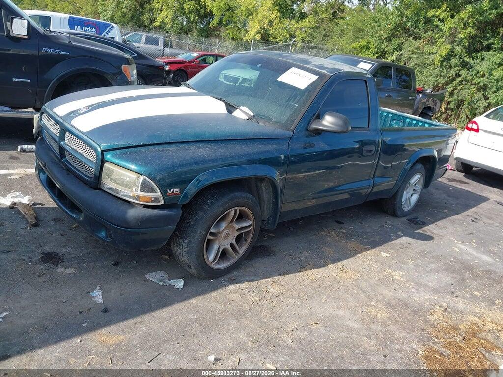 1B7FL26X8WS686089 1998 DODGE DAKOTA photo no. 2