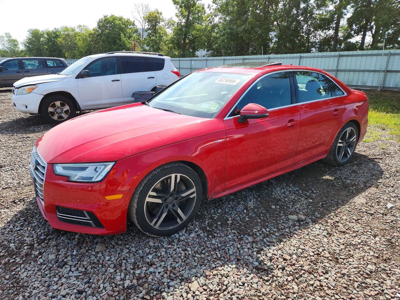 2017 AUDI A4 WAUPNAF40HN068987