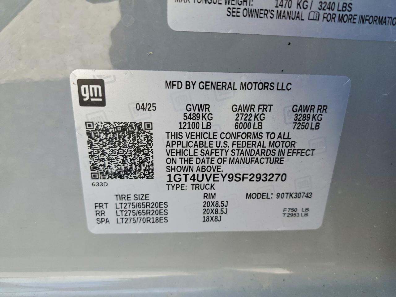 2025 GMC SIERRA K3500 AT4 — Фото 12 из 12