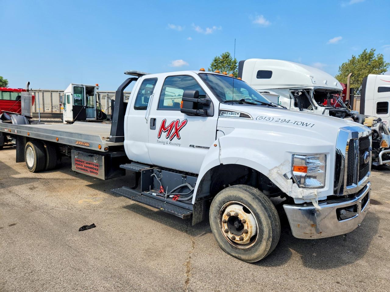 2021 FORD F650 SUPER - DELIVERY TRUCK — Фото 4 из 13