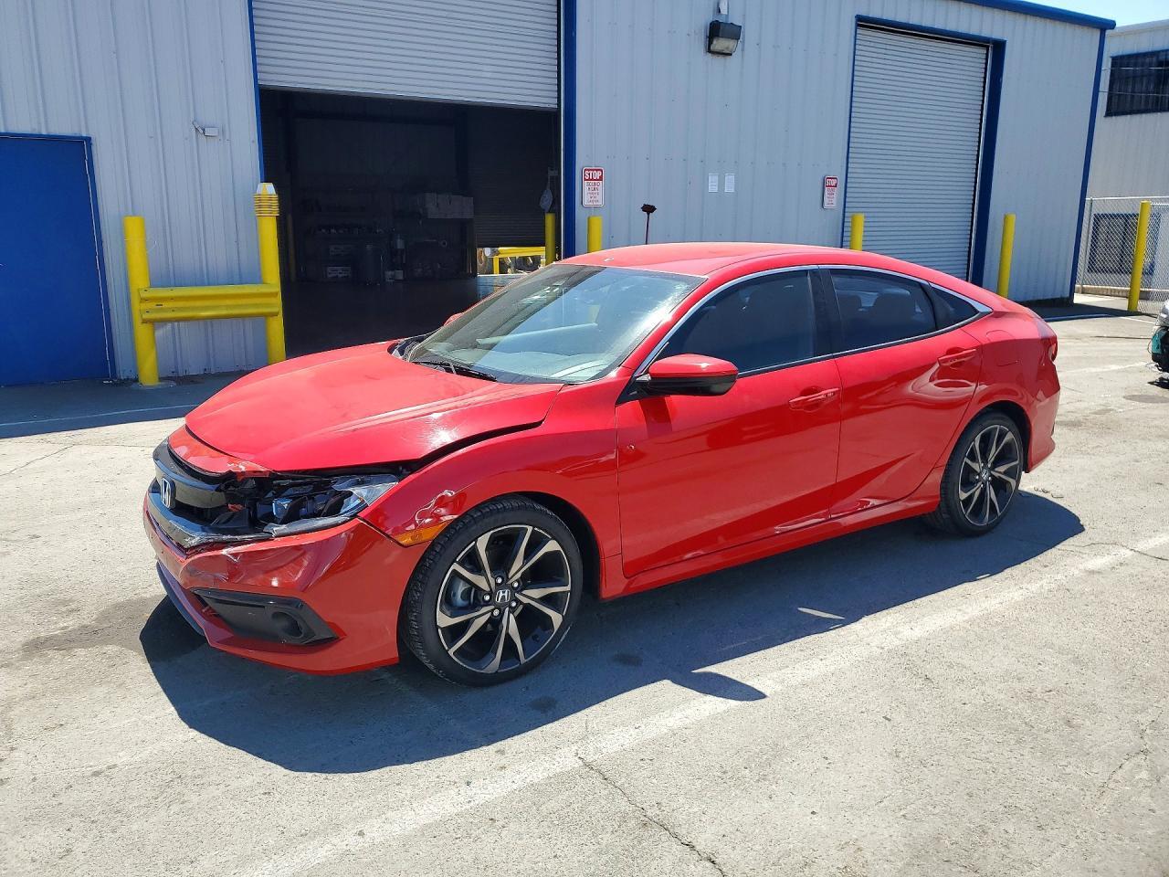 2019 HONDA CIVIC 2HGFC2F81KH572253