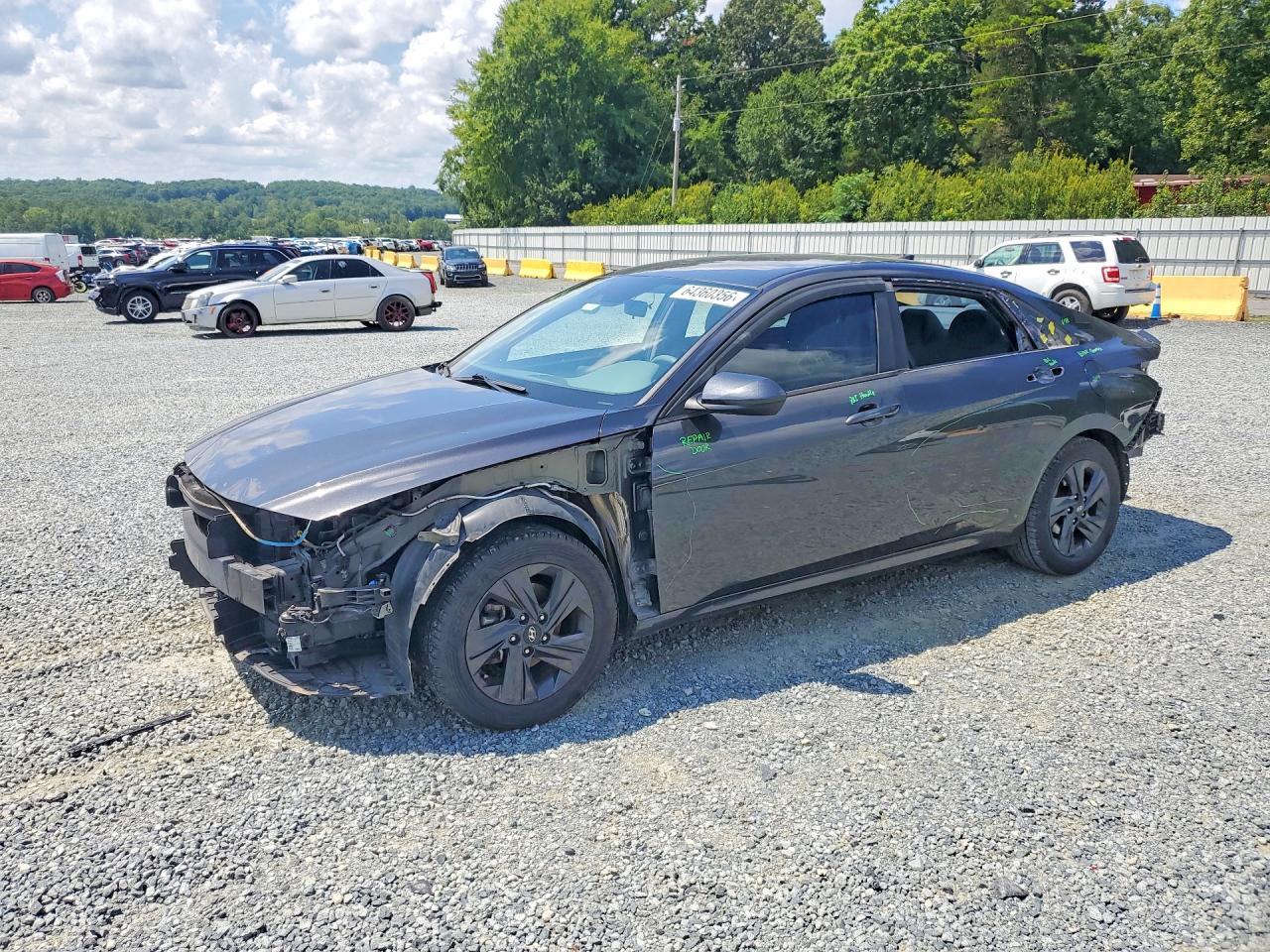 2022 HYUNDAI ELANTRA 5NPLM4AG3NH075578