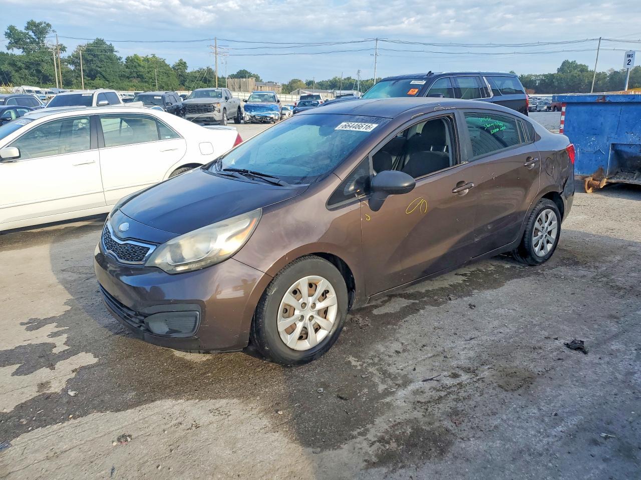 2013 KIA RIO KNADN4A33D6197569