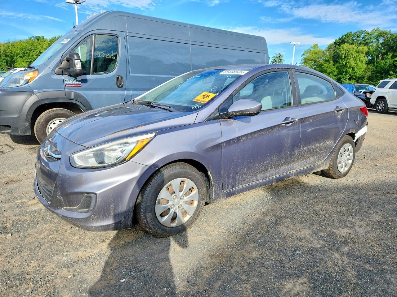 2017 HYUNDAI ACCENT KMHCT4AE5HU283372