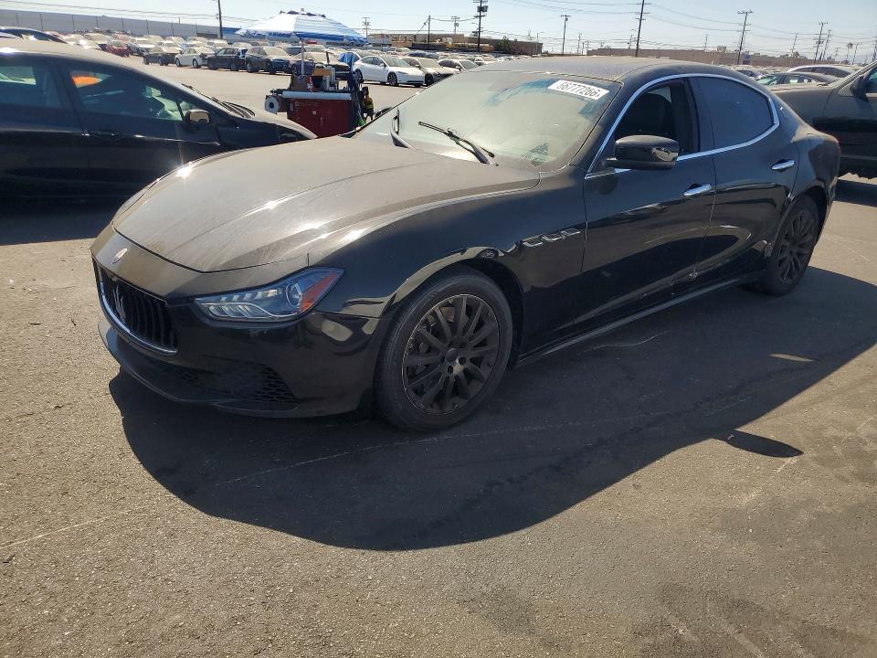 2014 MASERATI GHIBLI ZAM57RTA7E1117842
