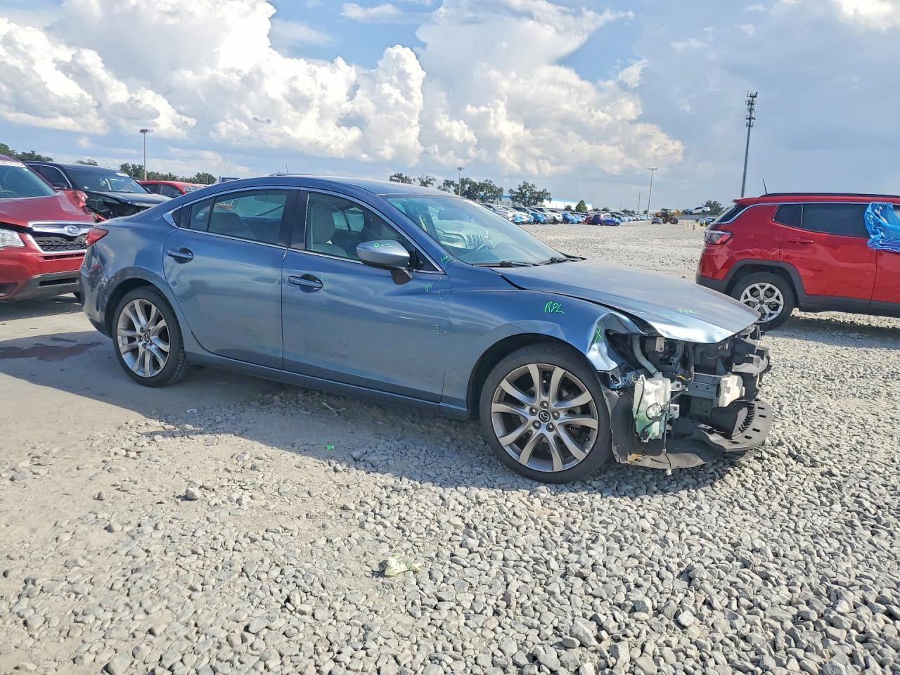 JM1GJ1V69E1147692 2014 MAZDA 6 photo no. 4