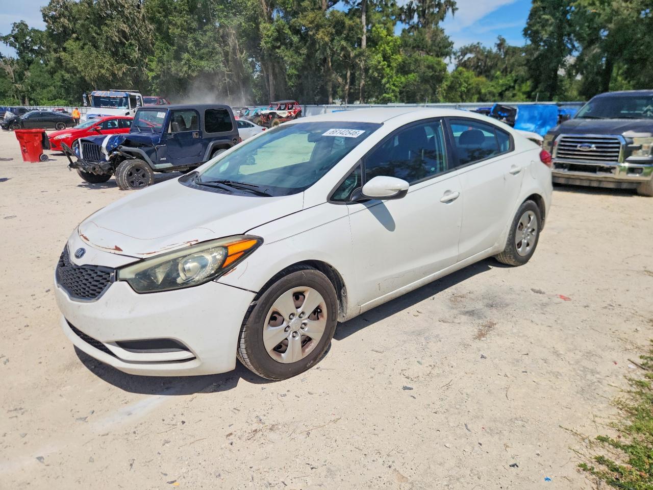 2016 KIA FORTE KNAFK4A67G5437924