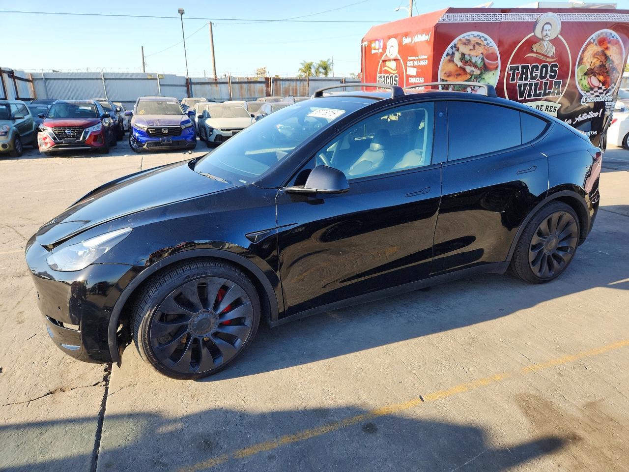 2021 TESLA MODEL Y 5YJYGDEF5MF216081