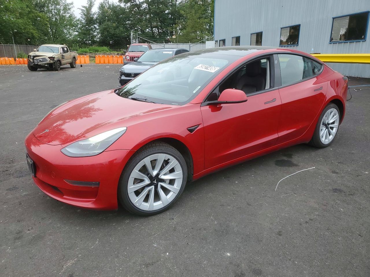 2022 TESLA MODEL 3 5YJ3E1EA5NF372240