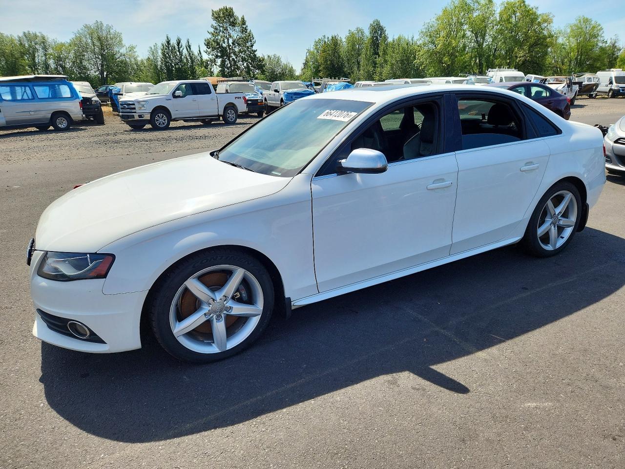 2012 AUDI S4 WAUBGAFL2CA011587
