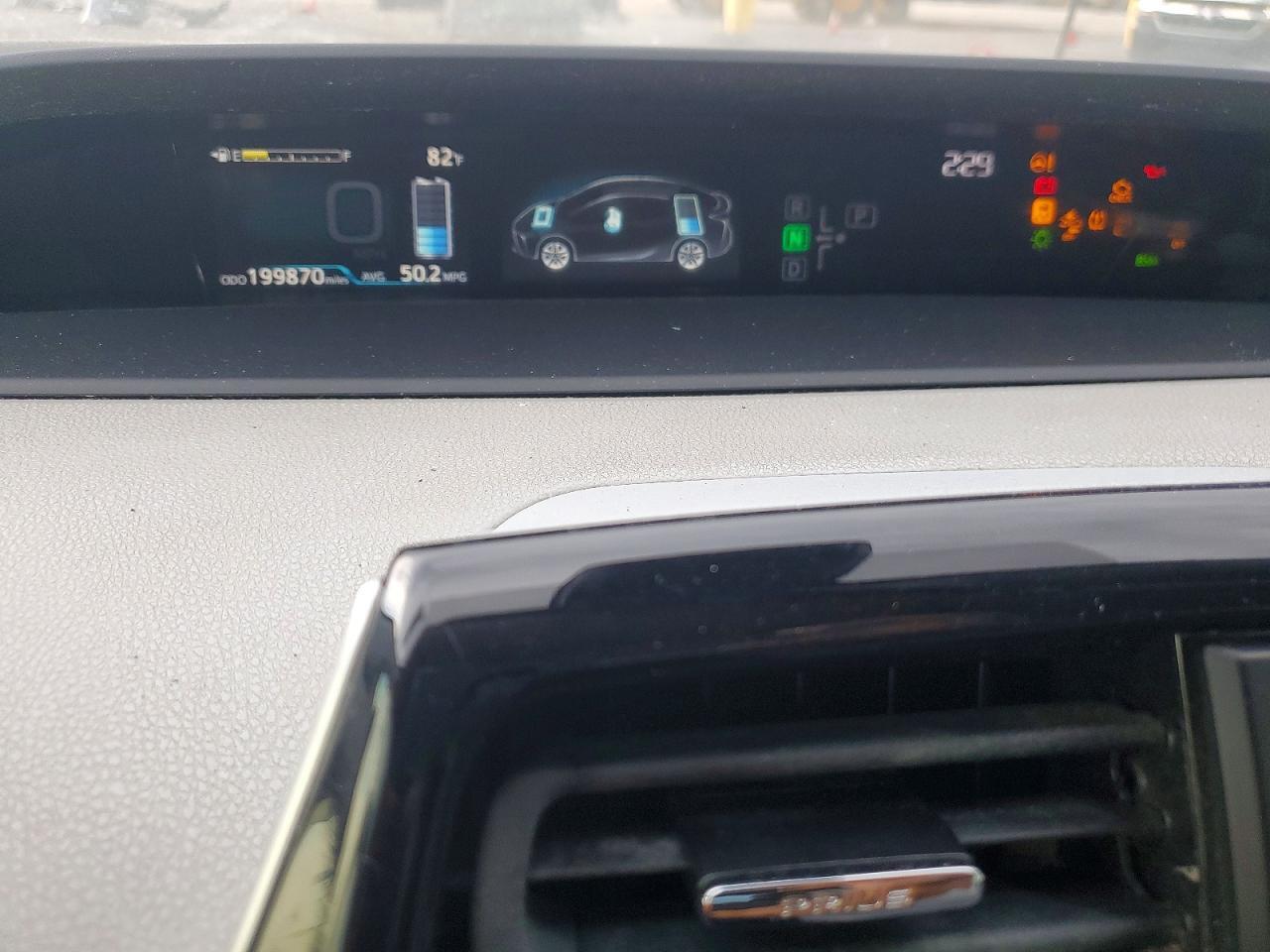 JTDKARFU6K3086047 2019 TOYOTA PRIUS photo no. 9