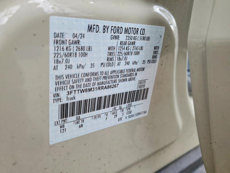 2024 FORD MAVERICK LARIAT — Фото 13 из 13