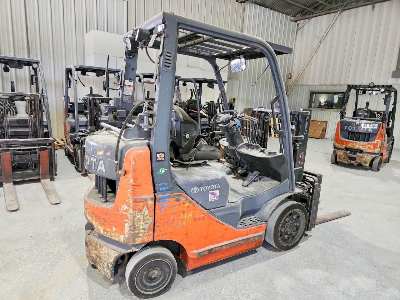 87809 2017 TOYOTA NA-20 FORKLIFT photo no. 4