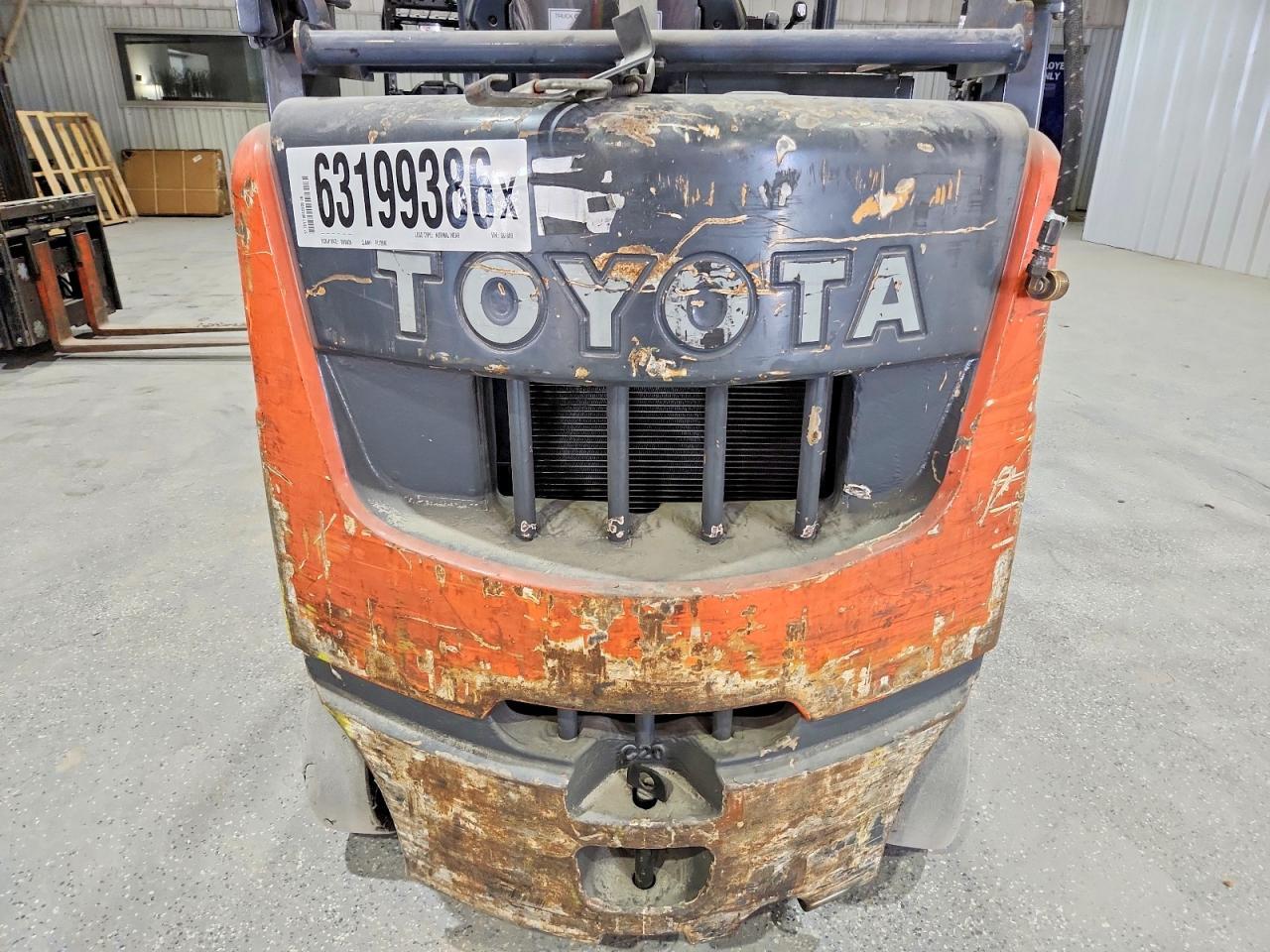 87809 2017 TOYOTA NA-20 FORKLIFT photo no. 9