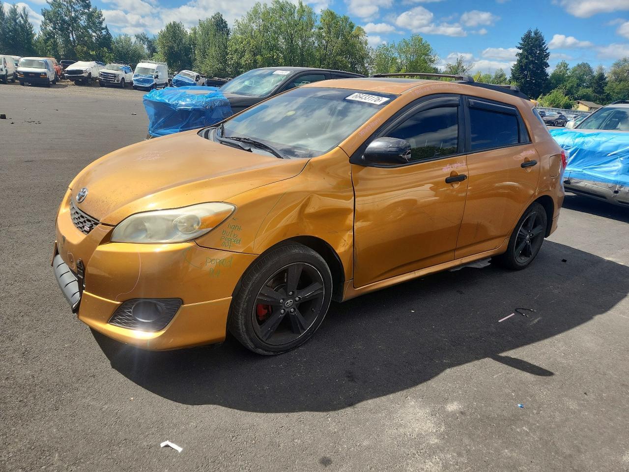 2009 TOYOTA COROLLA MATRIX 2T1LE40E89C008917