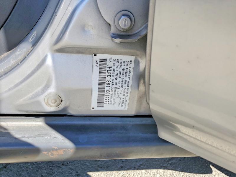 JHLRD18611C014972 2001 HONDA CR-V photo no. 12