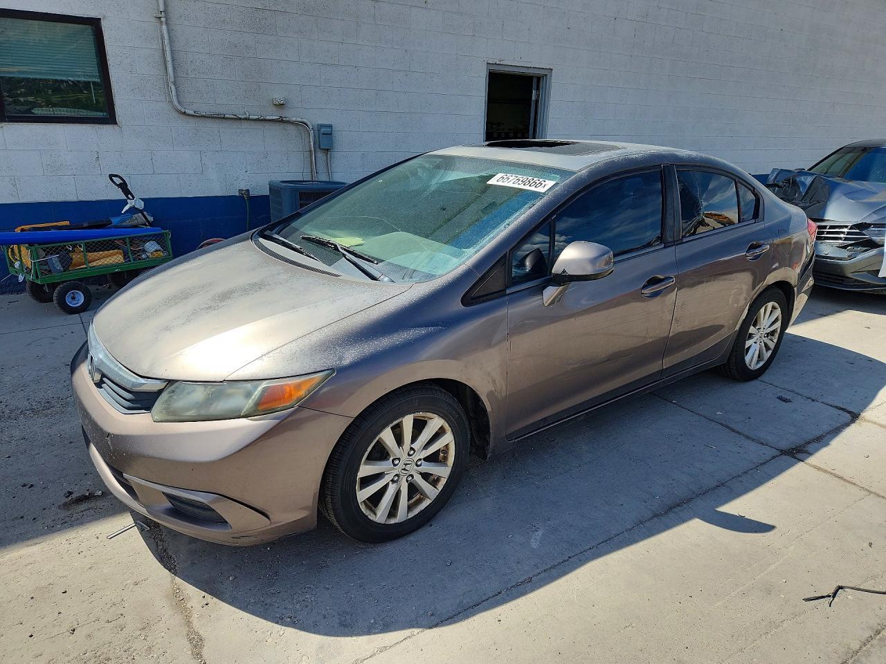 2012 HONDA CIVIC 2HGFB2F85CH557274