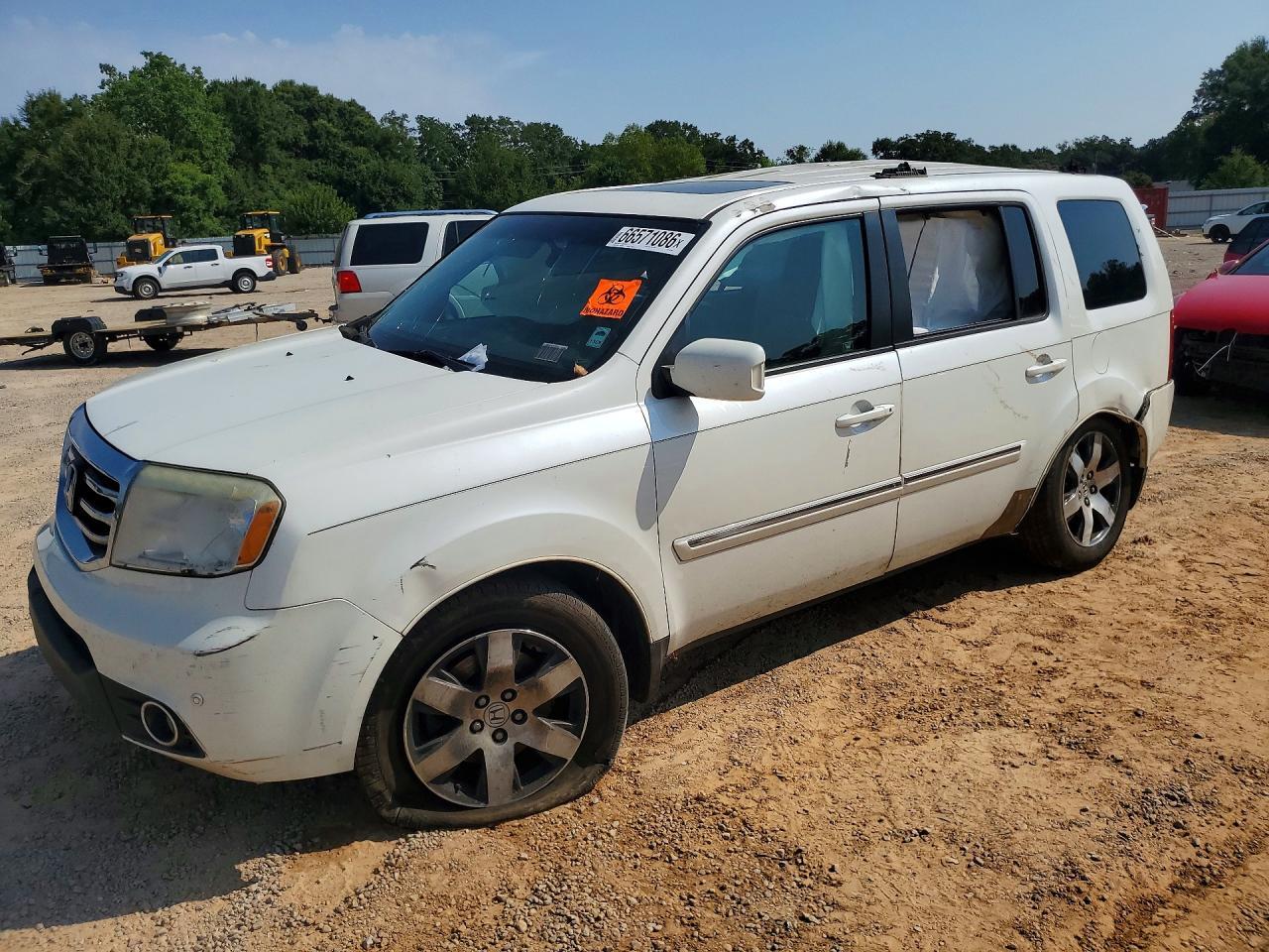 2012 HONDA PILOT 5FNYF3H92CB027096