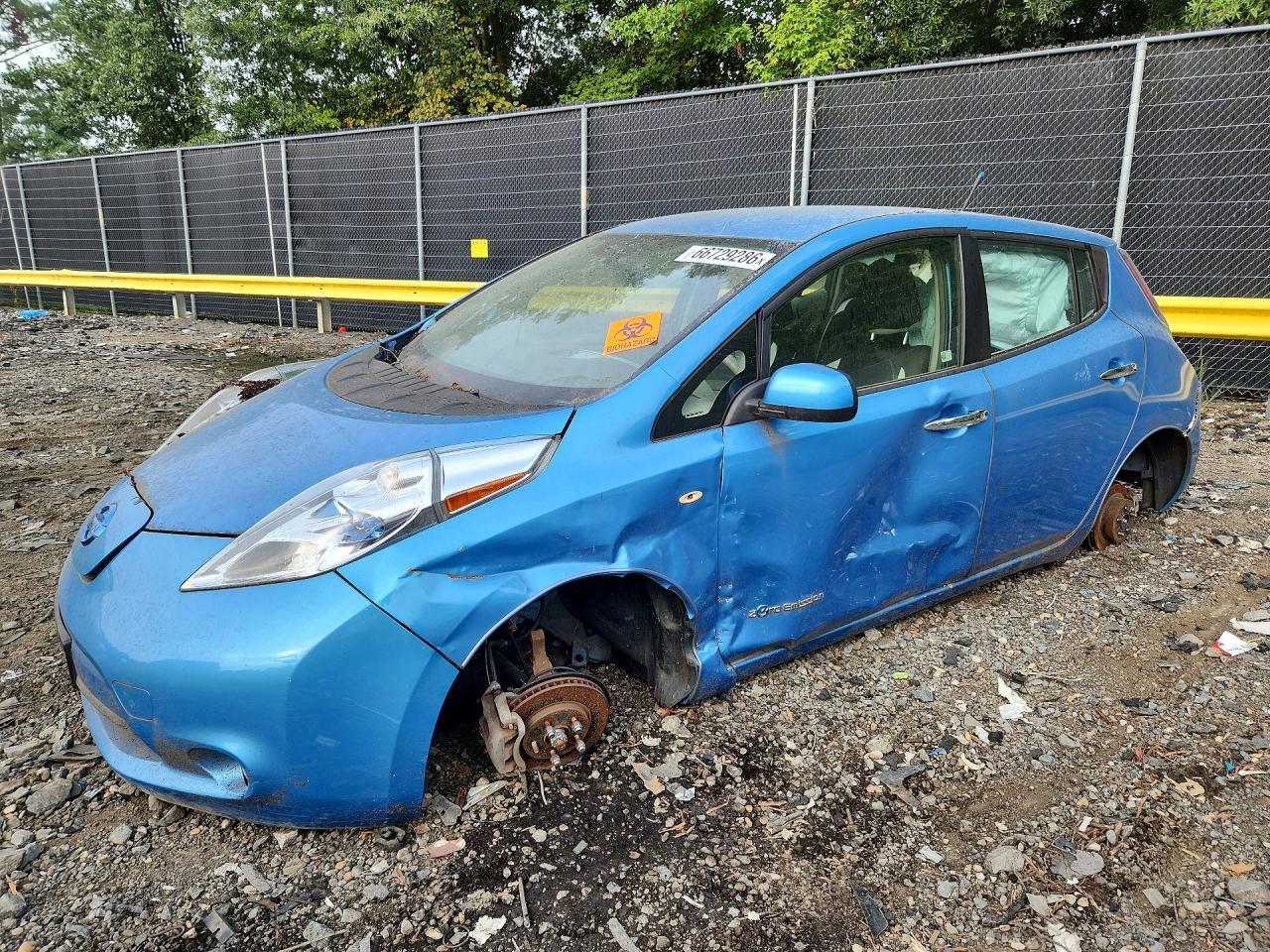 2012 NISSAN LEAF JN1AZ0CP8CT017945
