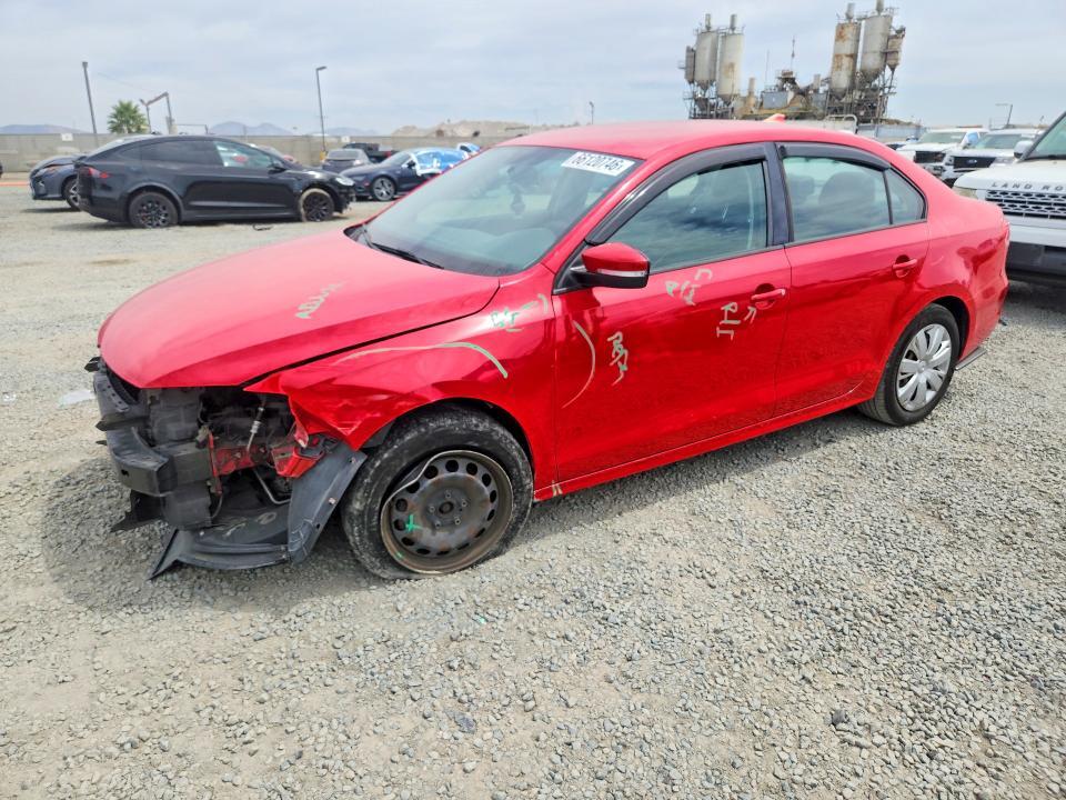 2012 VOLKSWAGEN JETTA 3VWDP7AJ9CM372903