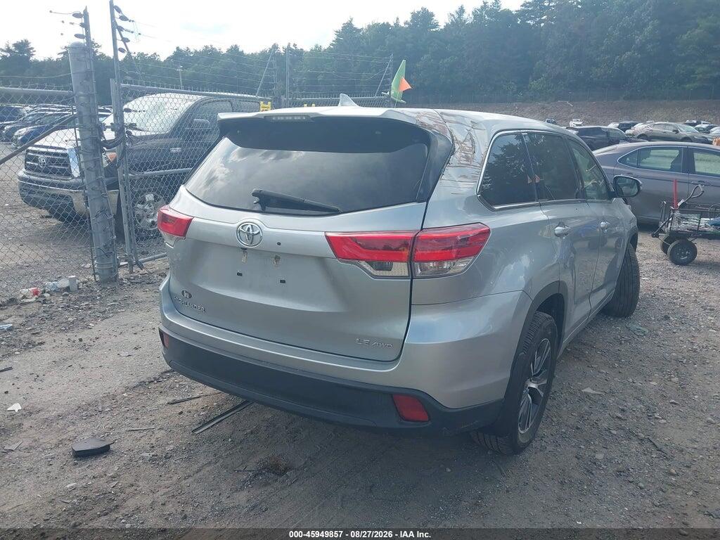 5TDBZRFH3HS404922 2017 TOYOTA HIGHLANDER photo no. 4