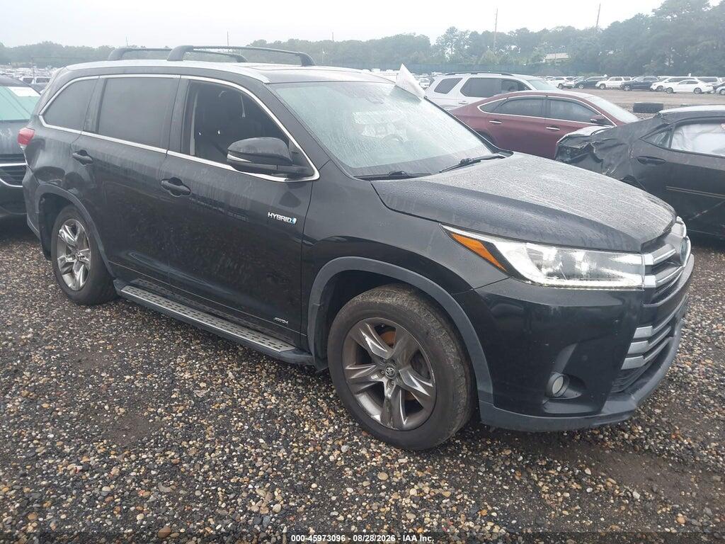 2017 TOYOTA HIGHLANDER HYBRID 5TDDGRFH3HS029600