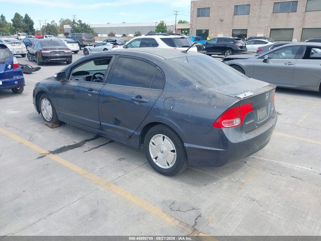 JHMFA36227S028915 2007 HONDA CIVIC HYBRID photo no. 3