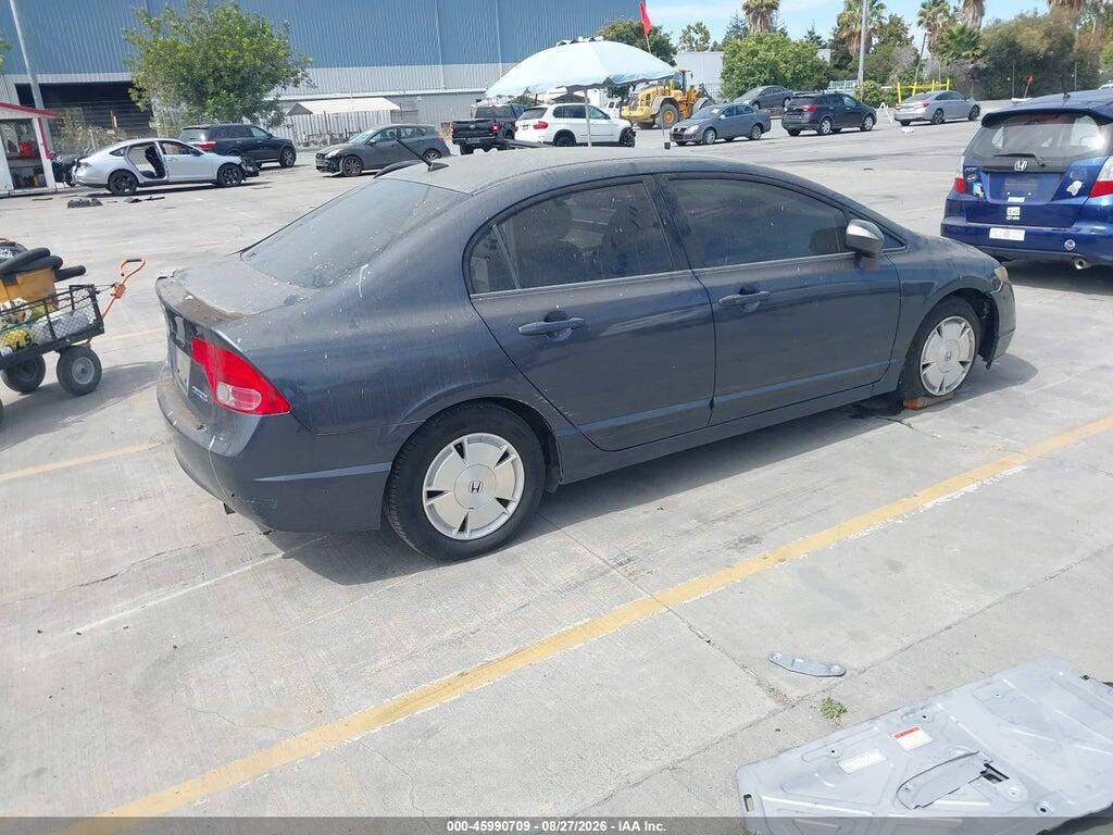 JHMFA36227S028915 2007 HONDA CIVIC HYBRID photo no. 4