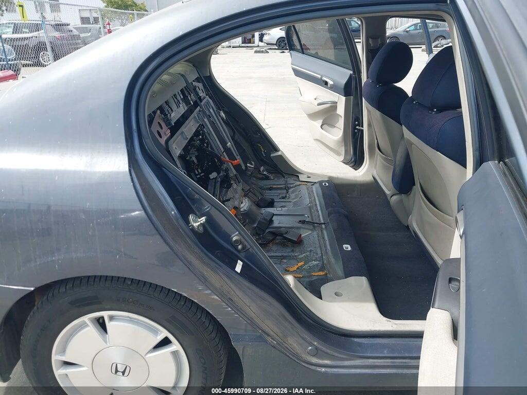 JHMFA36227S028915 2007 HONDA CIVIC HYBRID photo no. 8