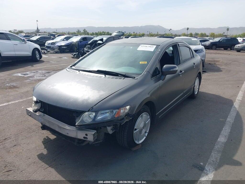 JHMFA36287S016364 2007 HONDA CIVIC HYBRID photo no. 2