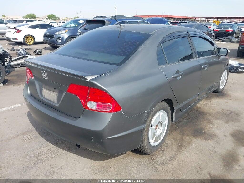 JHMFA36287S016364 2007 HONDA CIVIC HYBRID photo no. 4