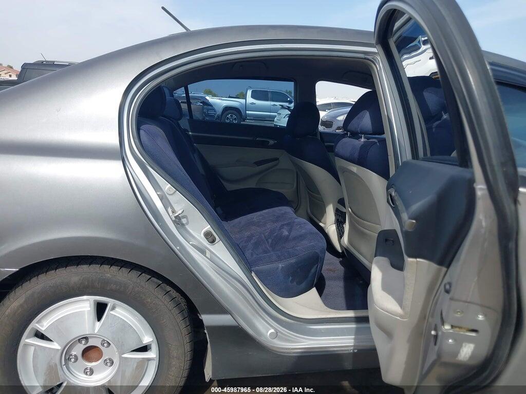JHMFA36287S016364 2007 HONDA CIVIC HYBRID photo no. 8