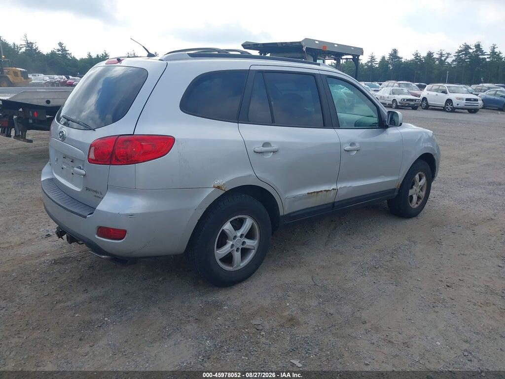 5NMSG73D07H034722 2007 HYUNDAI SANTA FE photo no. 4
