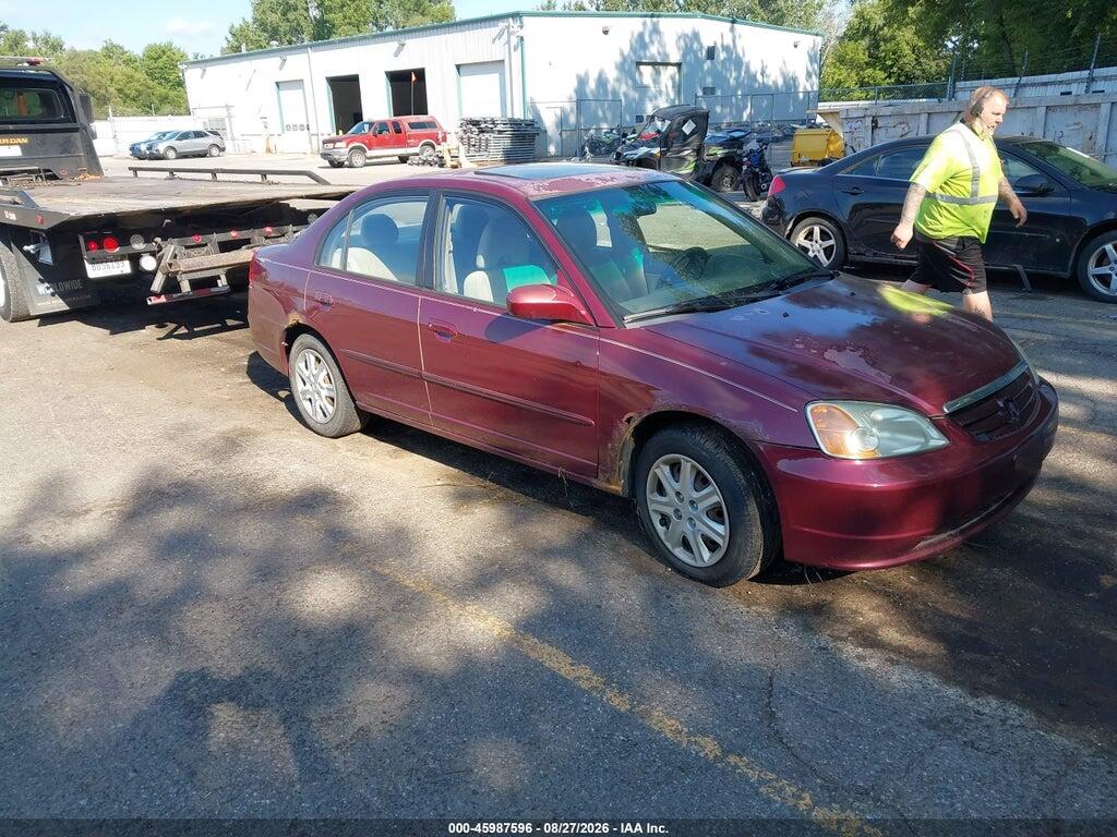 2003 HONDA CIVIC 2HGES26733H575467