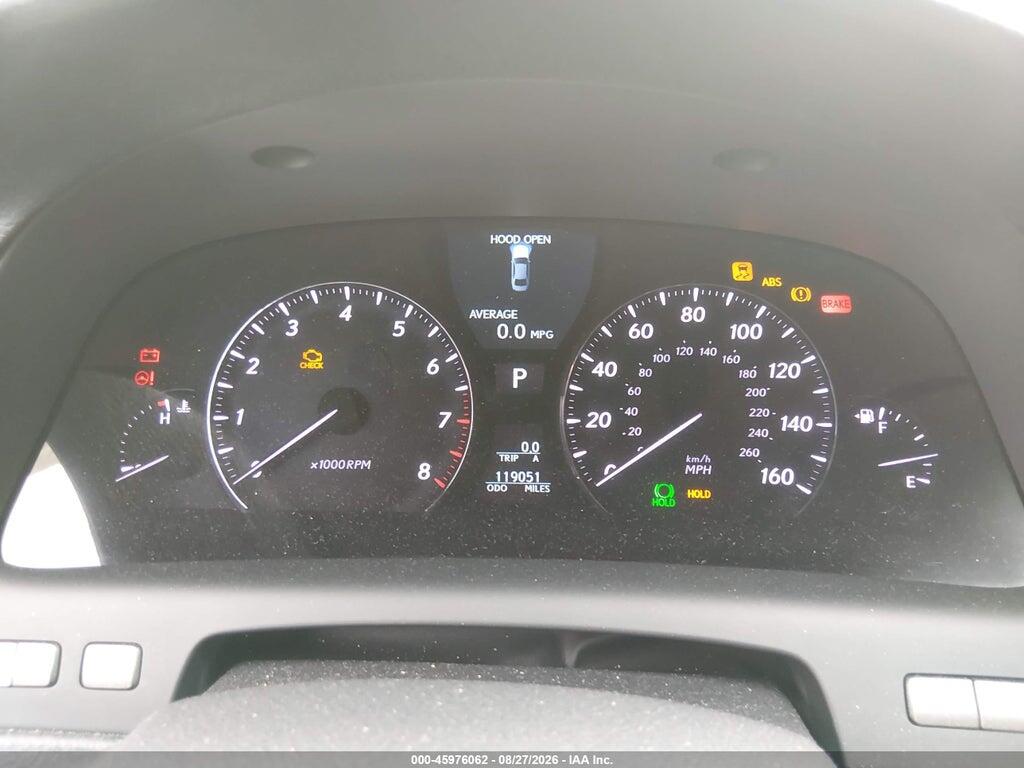 JTHGL46F275002191 2007 LEXUS LS 460 photo no. 7