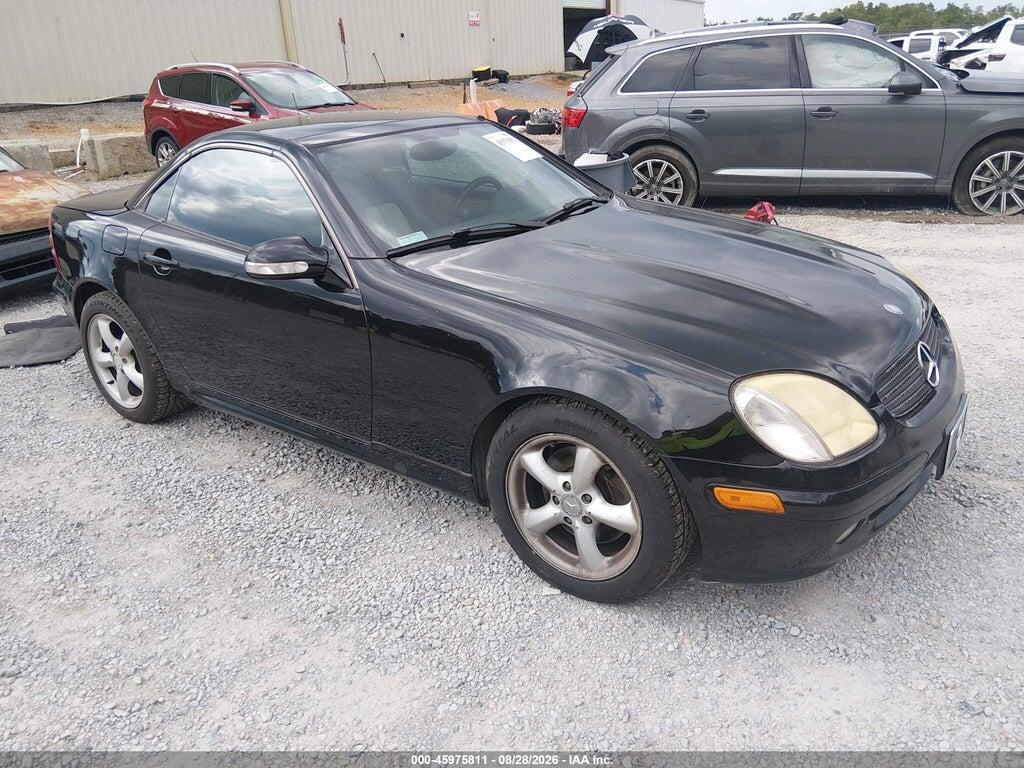 2003 MERCEDES-BENZ SLK 320 WDBKK65F73F278199