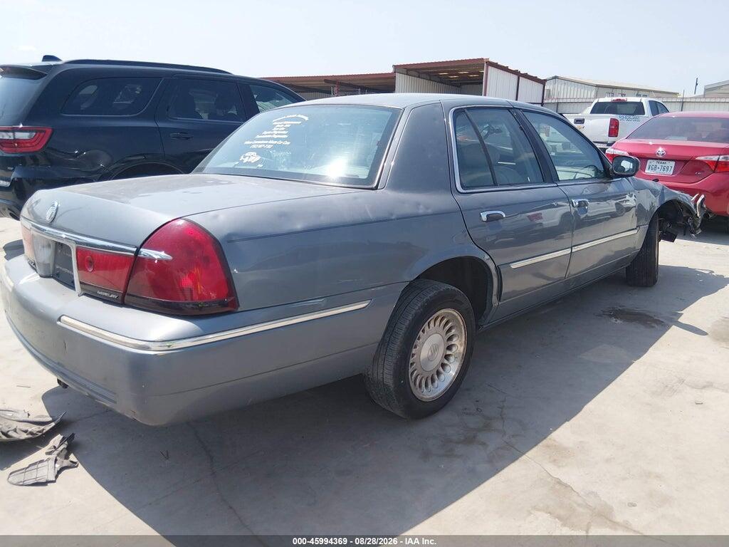 2MEFM75W8XX682396 1999 MERCURY GRAND MARQUIS photo no. 4