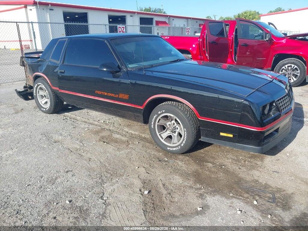 1986 CHEVROLET MONTE CARLO 1G1GZ37G5GR187405