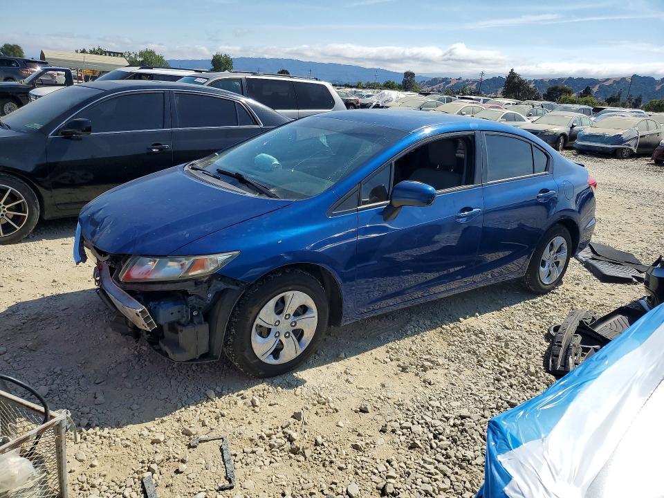 2014 HONDA CIVIC 19XFB2F57EE019615