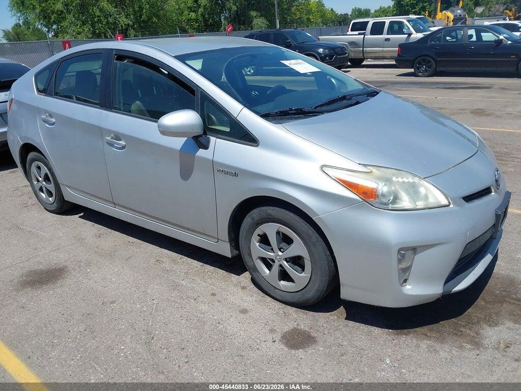 JTDKN3DUXC5537863 2012 TOYOTA PRIUS photo no. 1