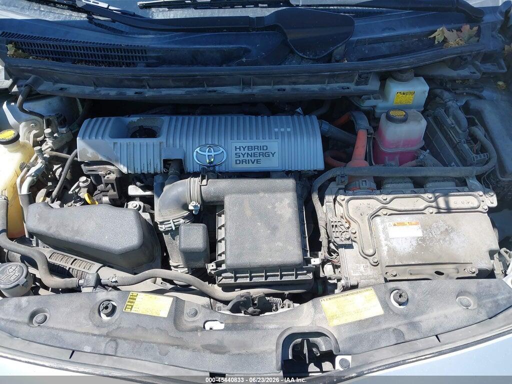 JTDKN3DUXC5537863 2012 TOYOTA PRIUS photo no. 10