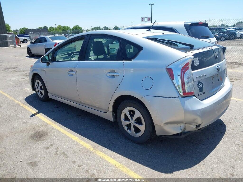 JTDKN3DUXC5537863 2012 TOYOTA PRIUS photo no. 3