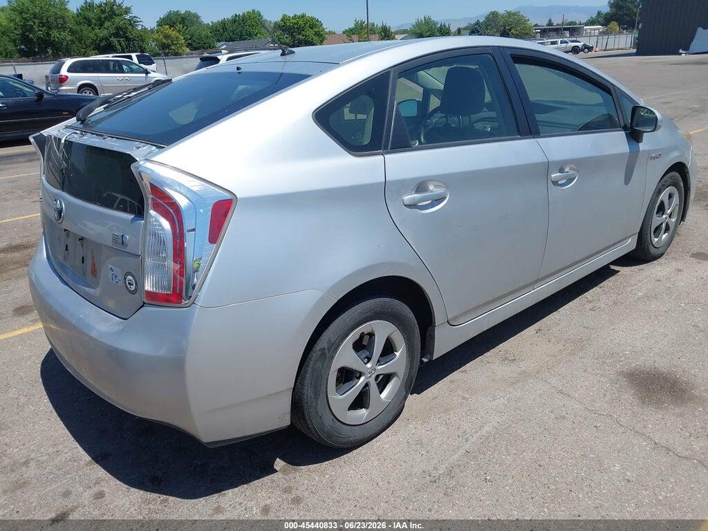 JTDKN3DUXC5537863 2012 TOYOTA PRIUS photo no. 4