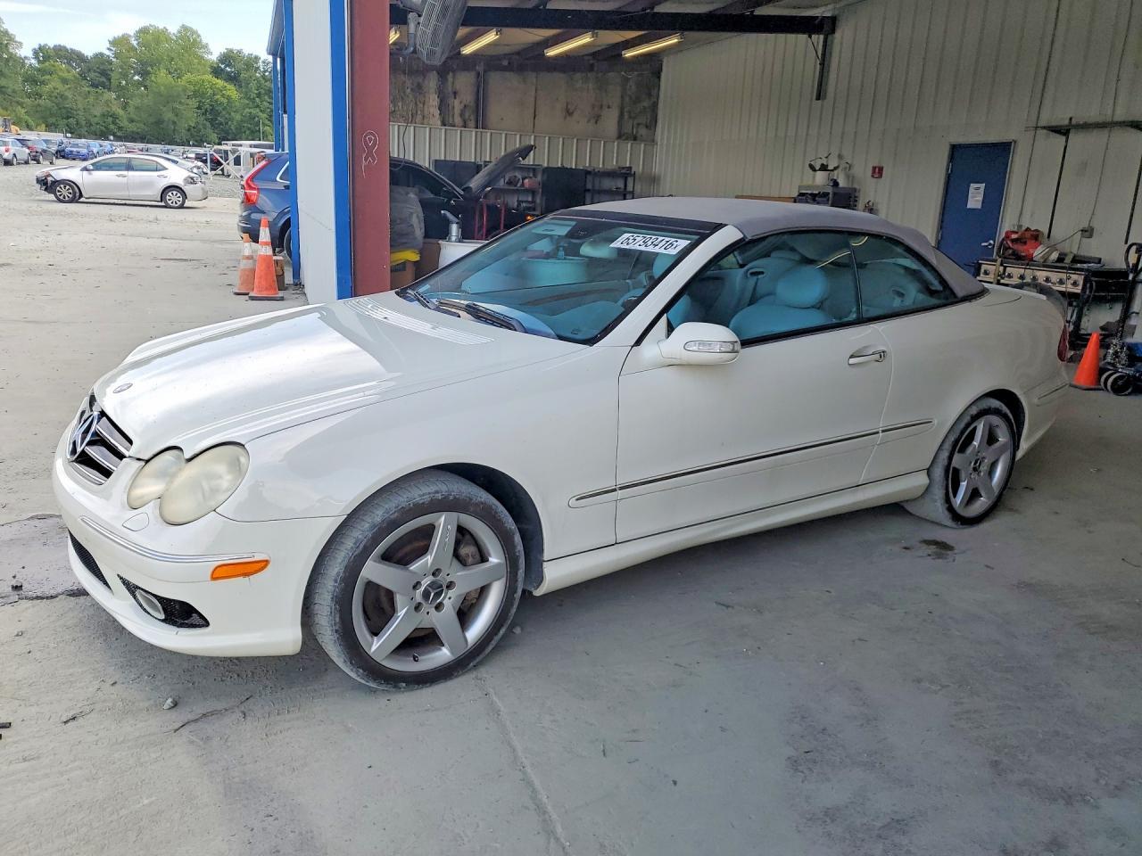 2005 MERCEDES-BENZ CLK WDBTK75GX5T035378