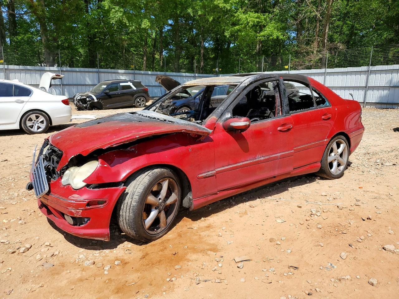 2005 MERCEDES-BENZ C WDBRF40J05F683892