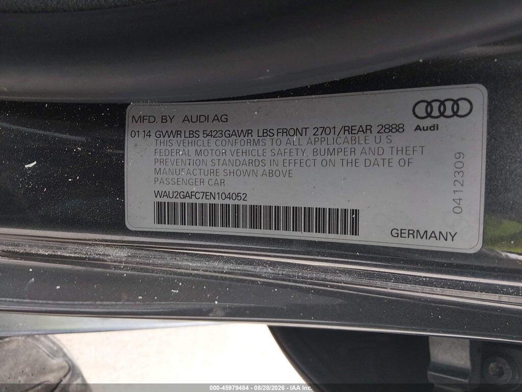 WAU2GAFC7EN104052 2014 AUDI A7 photo no. 9