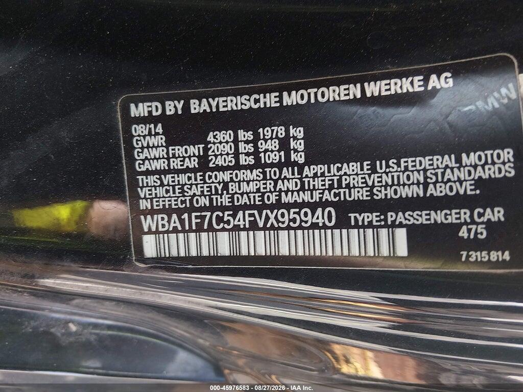 WBA1F7C54FVX95940 2015 BMW 228I photo no. 9