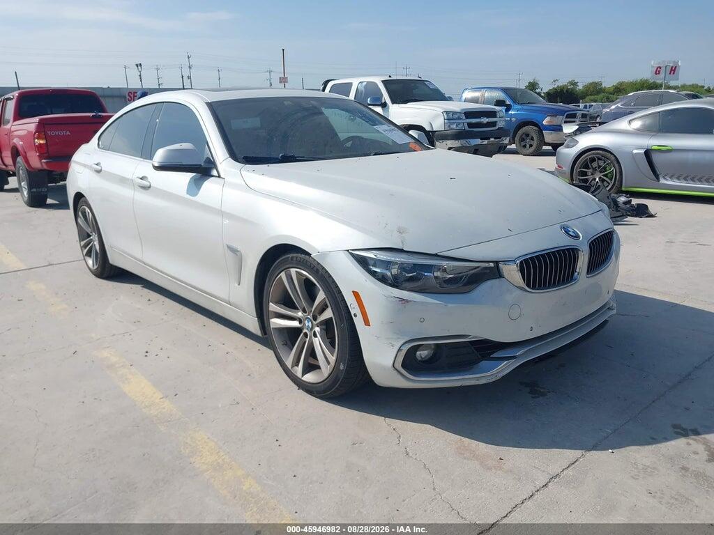 2018 BMW 430I GRAN COUPE WBA4J1C54JBG80860