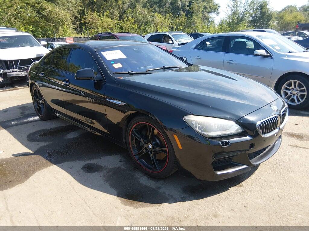 2015 BMW 640I GRAN COUPE WBA6A0C54FD318216