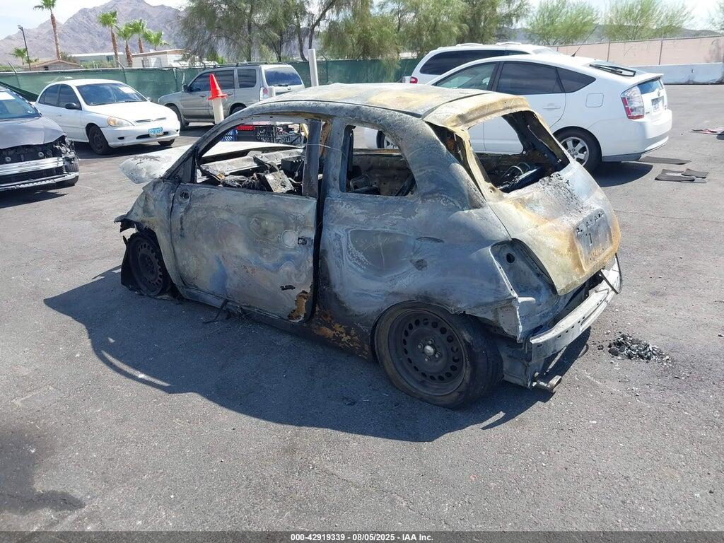3C3CFFAR7ET184816 2014 FIAT 500 photo no. 3